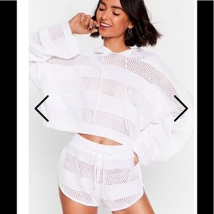 Wanna’ Lounge Short Hoodie Set❤️